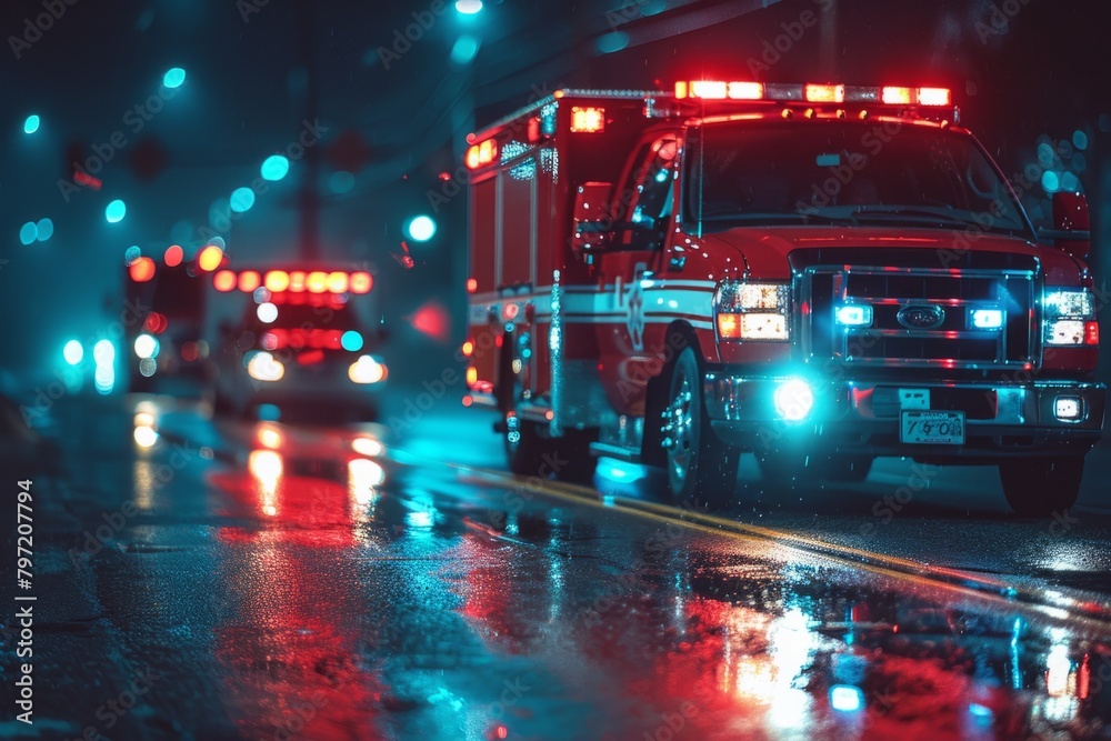 Professional paramedic doctor ambulance rescue service person help accident quick assistance emergency health care specialist standing female medic hospital nurse experienced urgent vehicle Professional paramedic doctor ambulance rescue service person help accident quick assistance emergency health care specialist standing female medic hospital nurse experienced urgent vehicle