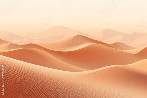 Swirling Sand Dune Gradients  Geology Educational Poster Specializing in Earth s Formations.
