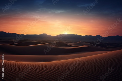 Sand Dune Swirling Gradients: Desolate Night Photography Workshop