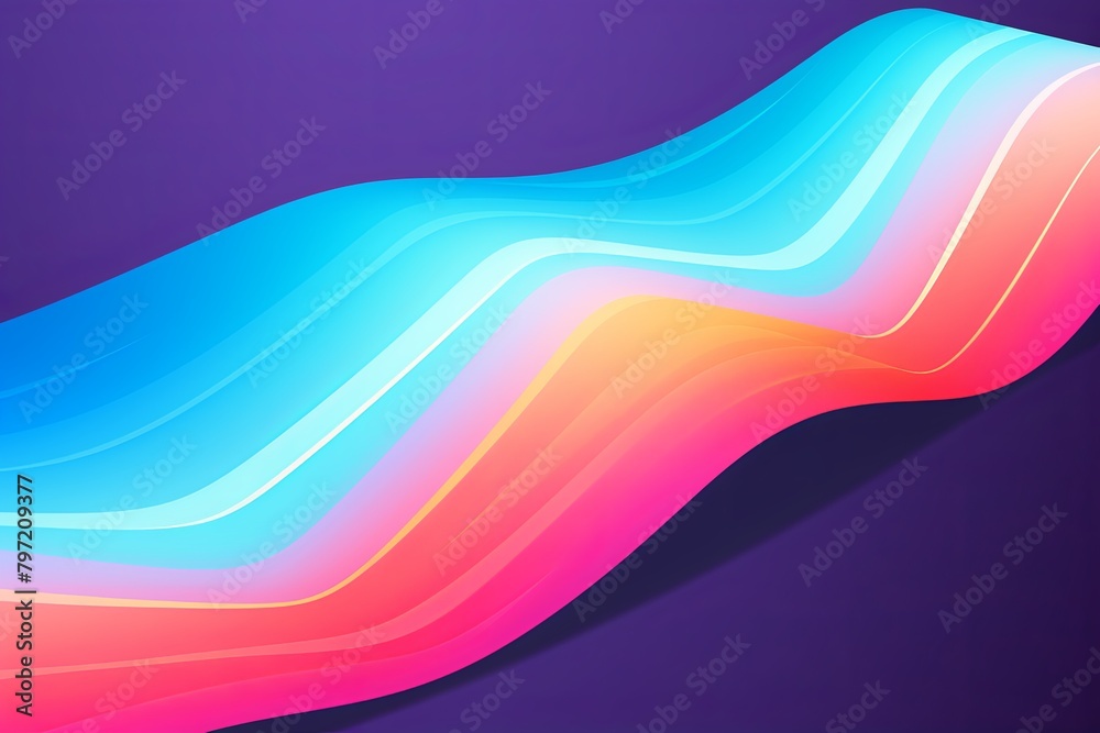 Thunderous Lightning Bolt Gradients: Dynamic Yoga Mat Pattern Thunderous Lightning Bolt Gradients: Dynamic Yoga Mat Pattern