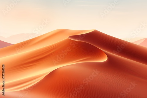 Swirling Sand Dune Gradients: Luxury Resort Sandscape