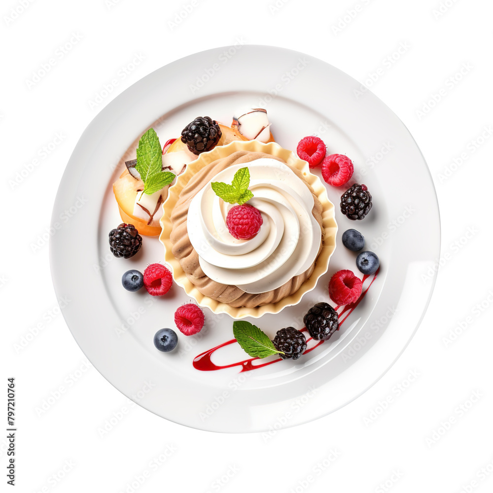 cheesecake with berries on transparent background, clipping path, png, cheesecake with berries on transparent background, clipping path, png,