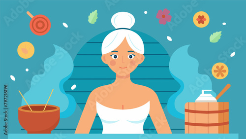 The theutic effects of the sauna on menopausal skin improving elasticity and reducing the appearance of wrinkles..