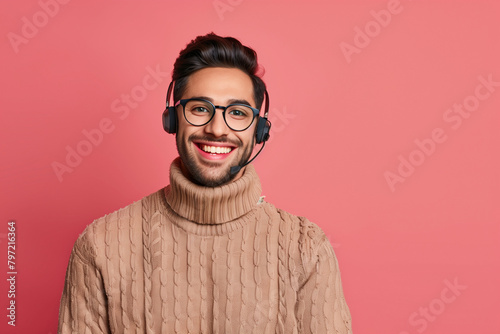 call centre agent photo