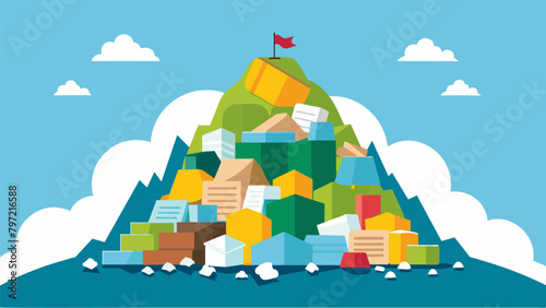 A mountain of plastic bags collected from local stores envisions its transformation into sy outdoor furniture.