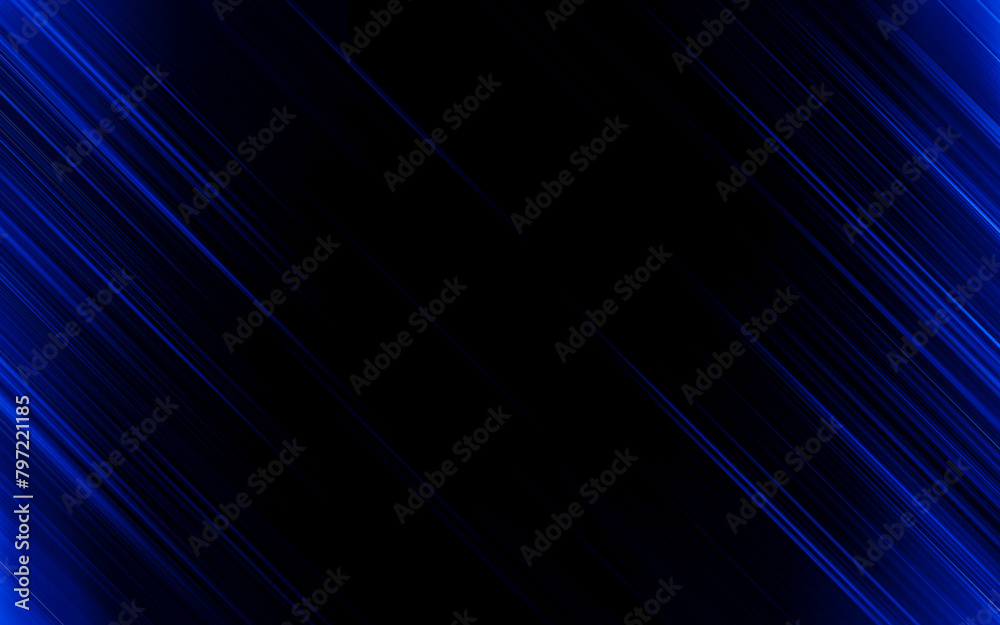 Fototapeta premium abstract blue and black are light pattern with the gradient is the with floor wall metal texture soft tech diagonal background black dark clean modern.