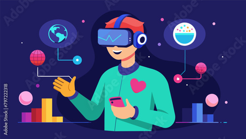 A virtual reality game that uses neurotech to measure empathy levels and rewards players for displaying empathetic behavior towards others..
