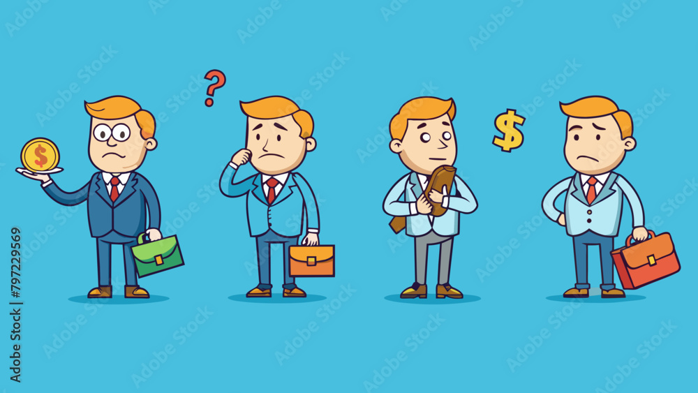 different tensions vector illustration different tensions vector illustration