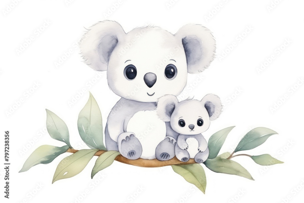Cartoon nature koala cute. Cartoon nature koala cute.