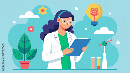 A scientist scrutinizes her latest research findings which suggest that enhancing one cognitive function could have detrimental effects on others..