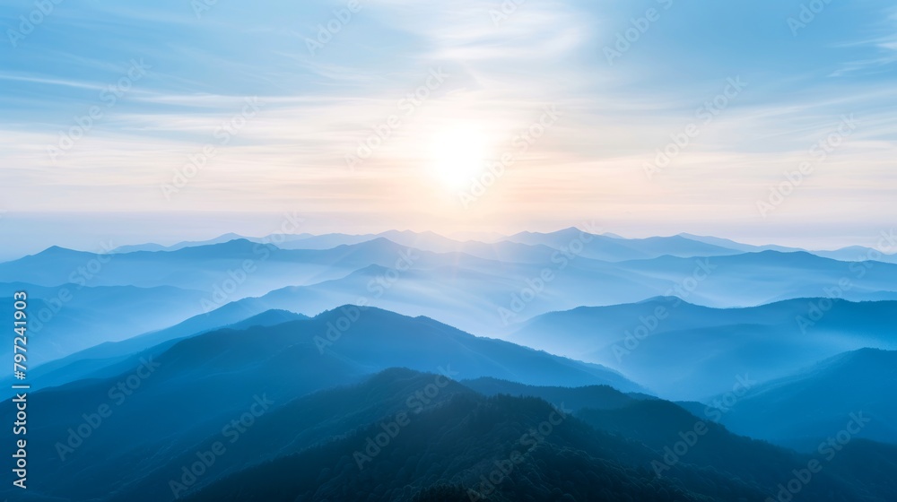 Beautiful mountain landscape with nature background Beautiful mountain landscape with nature background