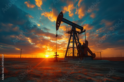 Oil and gas drilling rig properties, energy and pollution