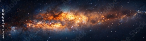 The Milky Way is a spiral galaxy in the universe.