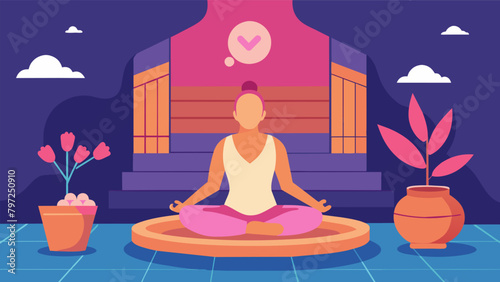 The soothing environment of the sauna provides a muchneeded escape for cancer patients allowing them to temporarily forget their illness and focus on.