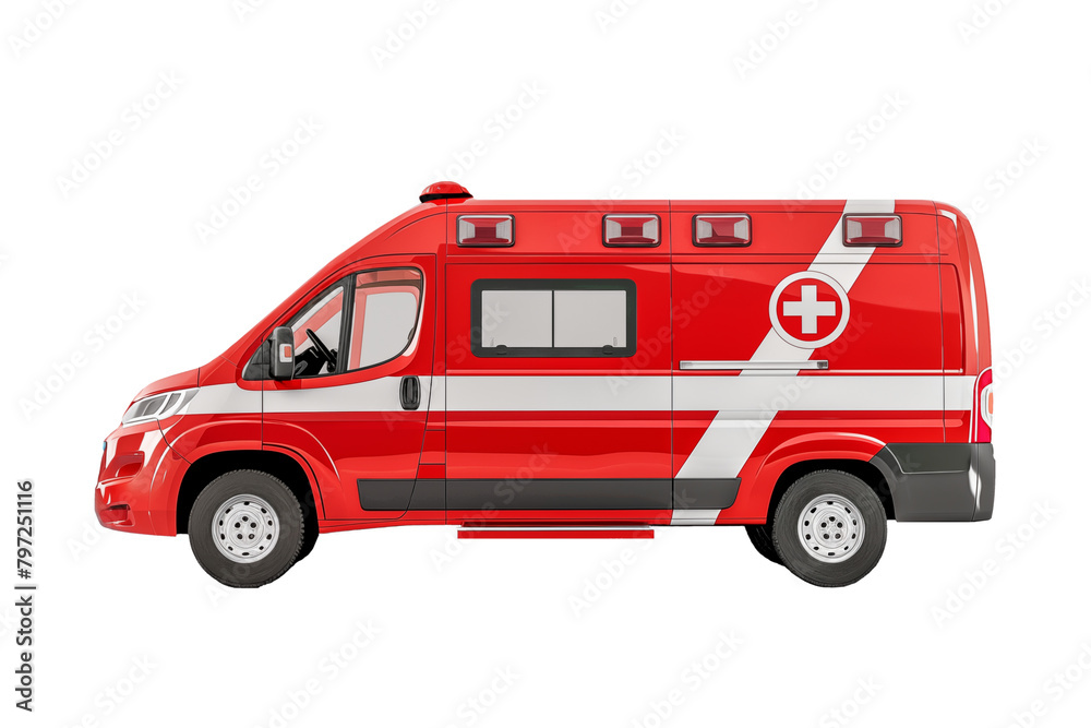 Ambulance isolated Ambulance isolated