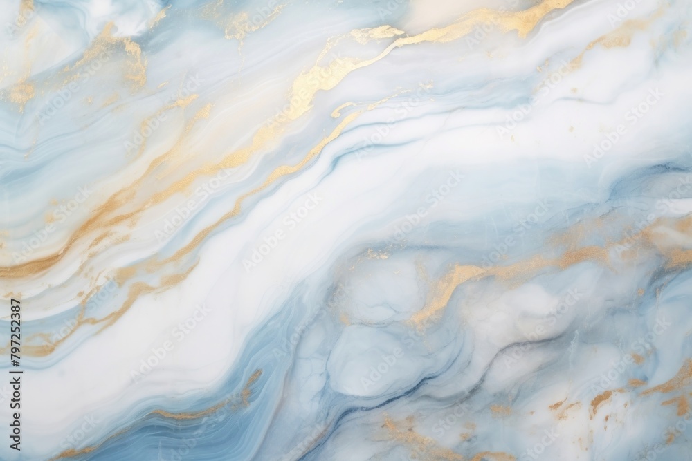 Obraz premium Blue pastel marble background backgrounds white accessories.