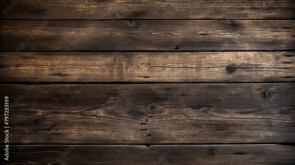 Rustic Wooden Plank Texture Background