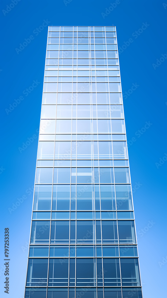 Commercial office building exterior, architectural photography Commercial office building exterior, architectural photography