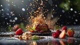 exquisite culinary creations delectable food photography by ai digital illustration