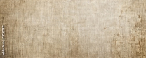 High-resolution image of a coarse canvas texture with a vintage sepia tone photo