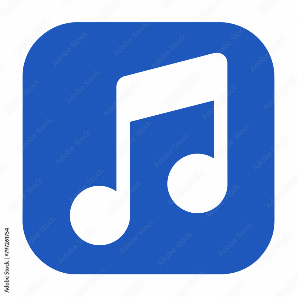Music notes icon icon symbol (3) Music notes icon icon symbol (3)