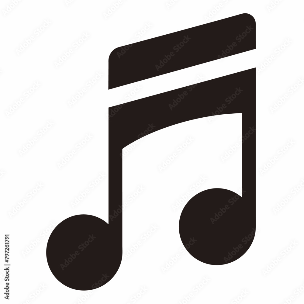 Music notes icon icon symbol (18) Music notes icon icon symbol (18)