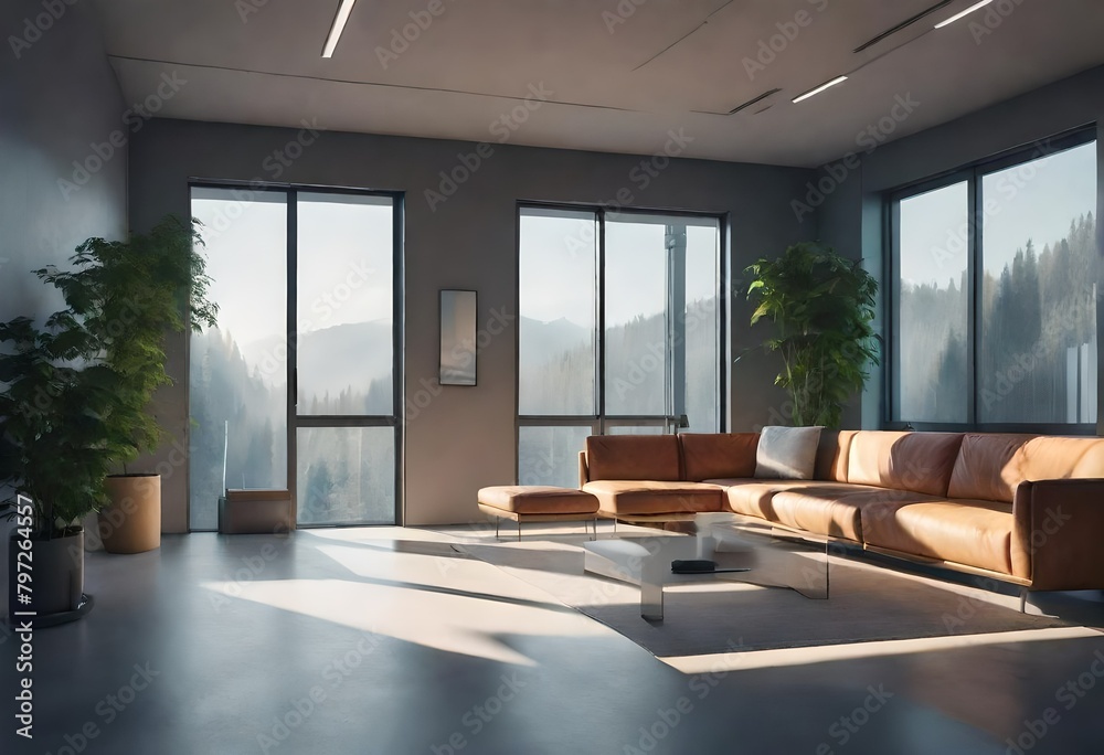 Fototapeta premium Comfortable place for vacations, summer vacations best hoteling place, interior of the home,