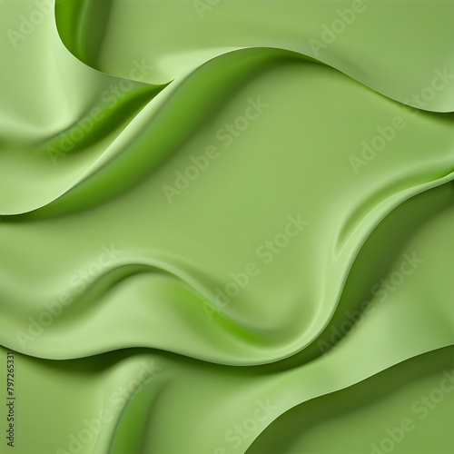 green silk background