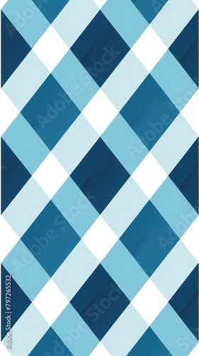 Blue tone argyle pattern seamless backgrounds repetition textured.