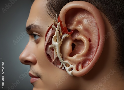 Ear anatomy
 photo