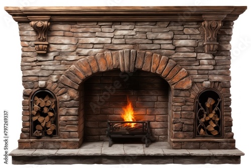 Fireplace hearth architecture.