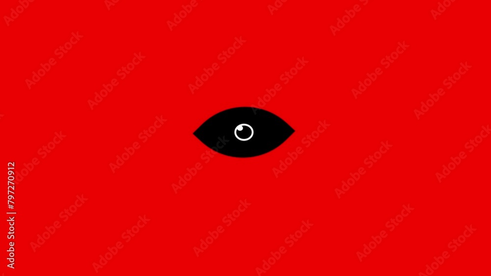 Show icon eye symbol vision hide. 4k animation. Show icon eye symbol vision hide. 4k animation.