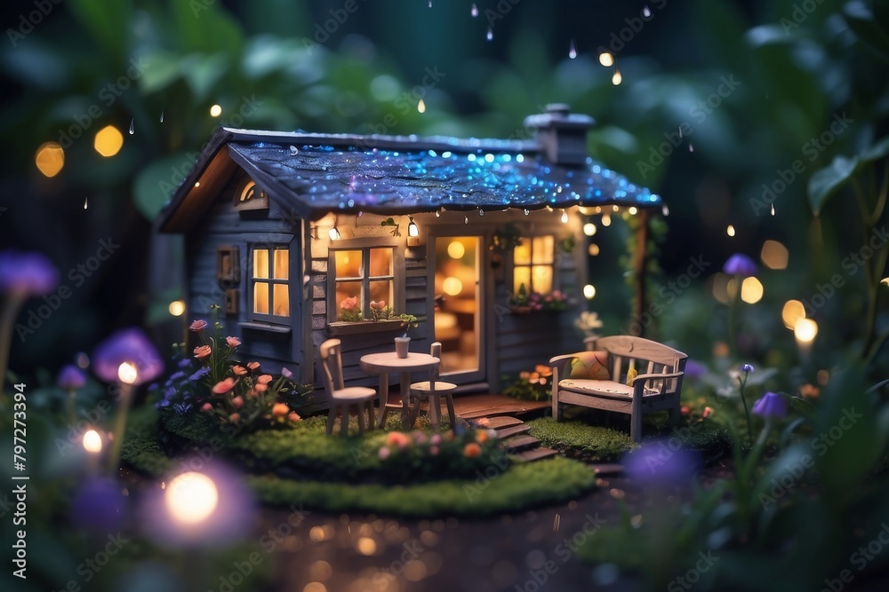 Obraz premium very small house