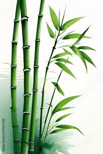 Bamboo forest  Bamboo plants in garden