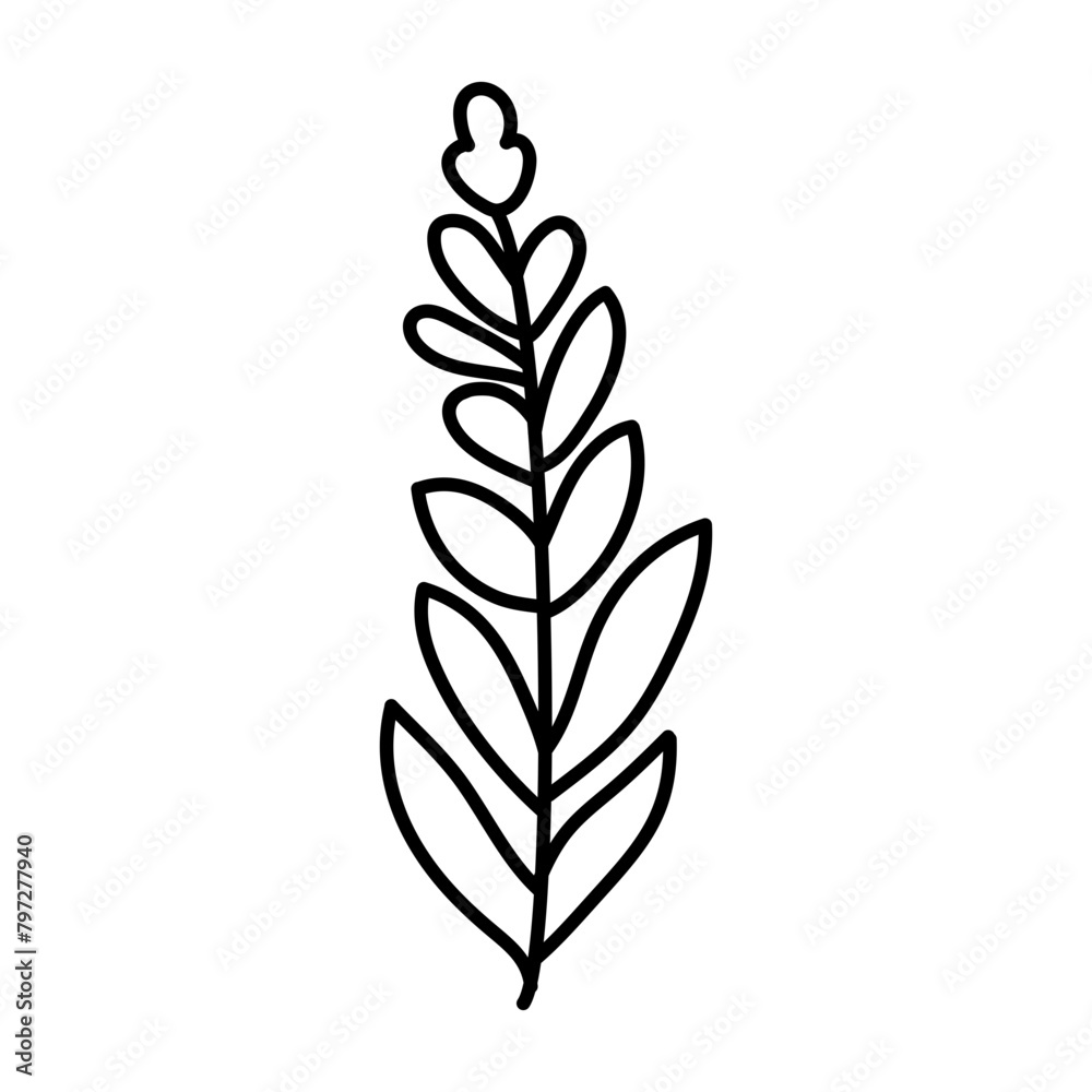 Flowers in the garden icon