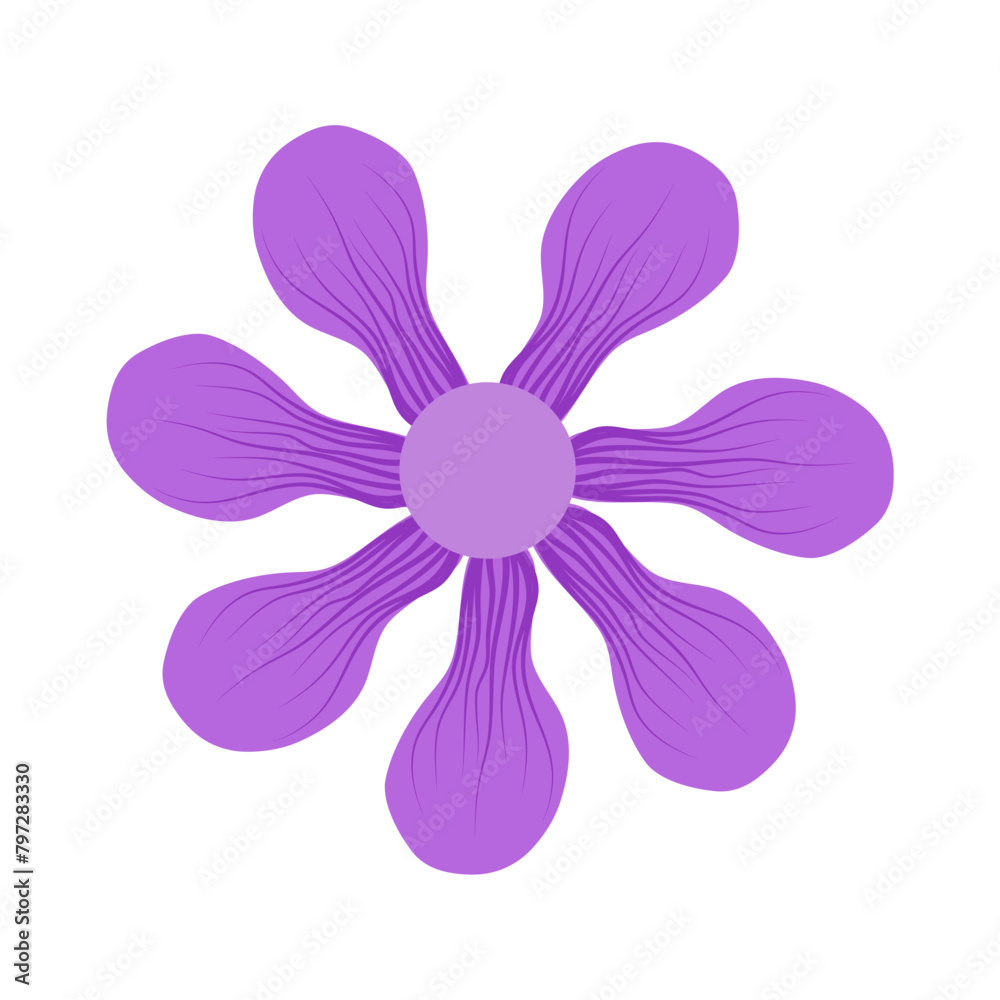 Fototapeta premium beautiful flower petal with detail for decoration background and your design