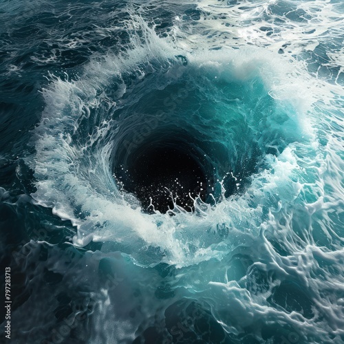 Majestic Ocean Whirlpool