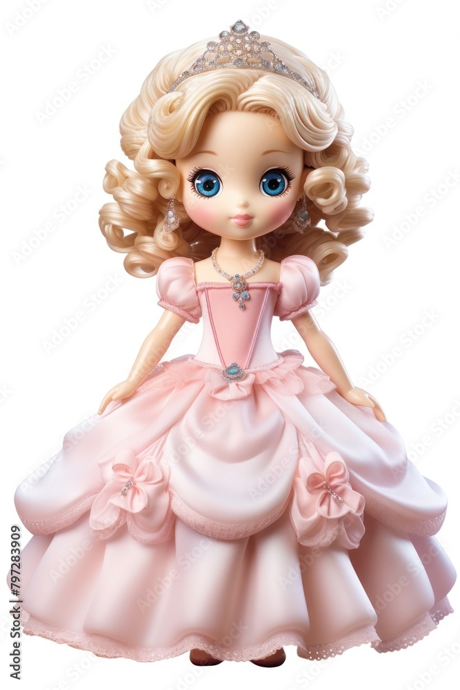 Princess doll figurine cute toy.