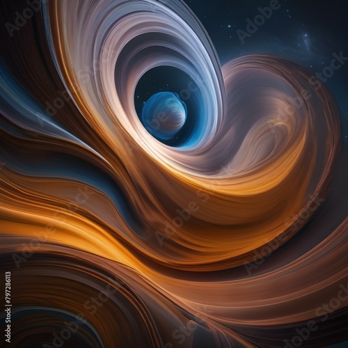 Organic forms swirling and twisting, like a dance of cosmic forces in the universe, creating a sense of wonder and awe, inviting exploration1