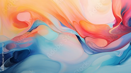 abstract coloured oil background art.
