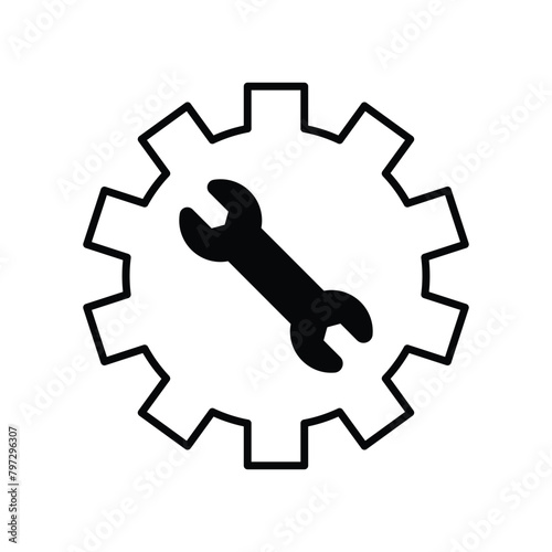 labor day icon with white background vector stock illustration