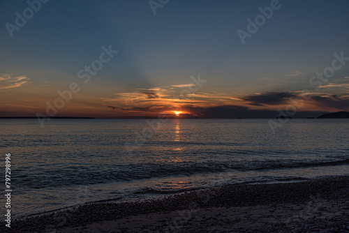 Sunset on Superior Lake