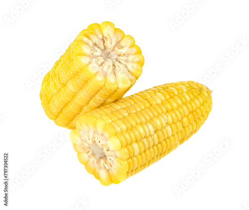 sweet corn isolated