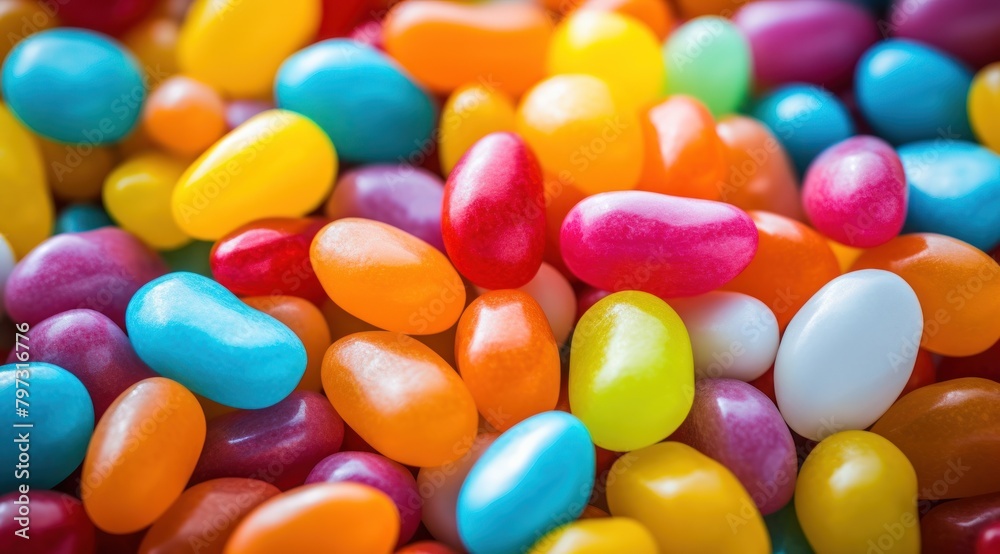 a pile of jelly beans a pile of jelly beans