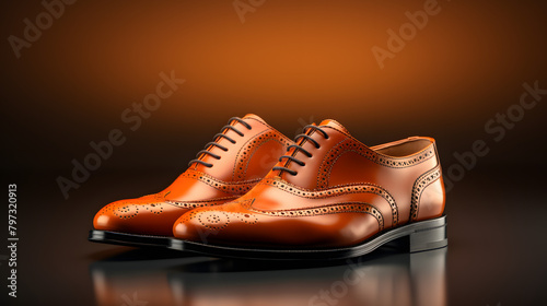 Brogues fashion icon 3d