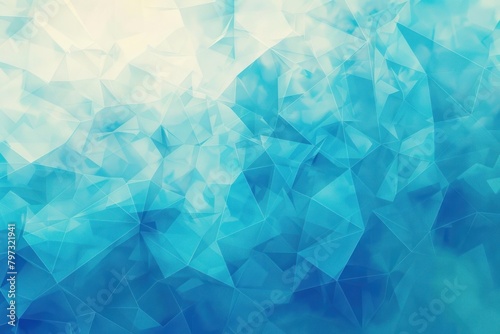 Polygonal triangle background blue backgrounds line.