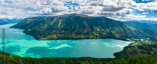 Photos Scenery of Kanas Scenic Area in Altay Region, Xinjiang, China