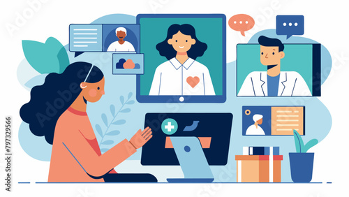 A series of images on a screen depicting scenes from a patients past as a the uses special software to isolate and edit out negative associations in.