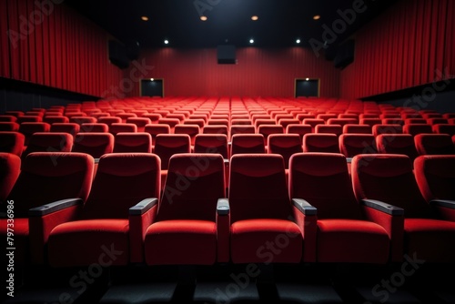 Auditorium cinema stage chair.