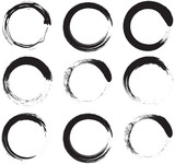 illustration of ring or black circles